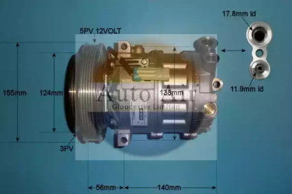 Компрессор (AUTO AIR GLOUCESTER: 14-0337R)