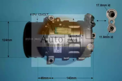 Компрессор (AUTO AIR GLOUCESTER: 14-0339R)