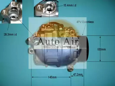 Компрессор (AUTO AIR GLOUCESTER: 14-9643)