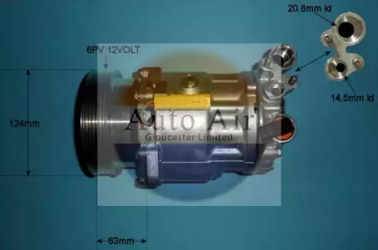 Компрессор (AUTO AIR GLOUCESTER: 14-0221)