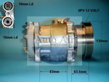 Компрессор (AUTO AIR GLOUCESTER: 14-1011)