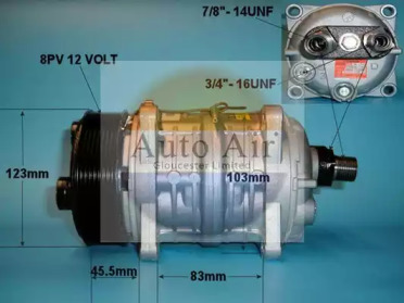 Компрессор (AUTO AIR GLOUCESTER: 14-0064A)