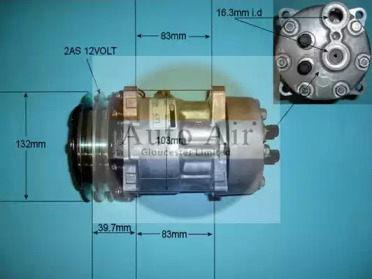 Компрессор (AUTO AIR GLOUCESTER: 14-7743)