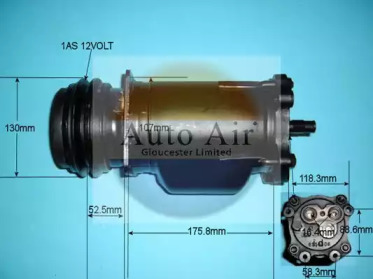 Компрессор (AUTO AIR GLOUCESTER: 14-5007R)