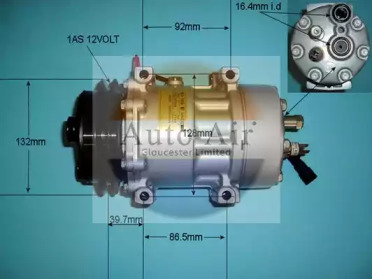 Компрессор (AUTO AIR GLOUCESTER: 14-7953)