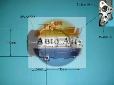 Компрессор (AUTO AIR GLOUCESTER: 14-9732)