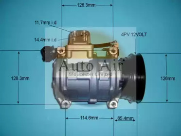 Компрессор (AUTO AIR GLOUCESTER: 14-5663)