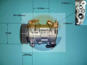 Компрессор (AUTO AIR GLOUCESTER: 14-9641)