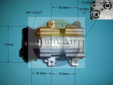 Компрессор (AUTO AIR GLOUCESTER: 14-7136)