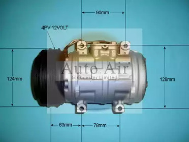 Компрессор (AUTO AIR GLOUCESTER: 14-1845R)