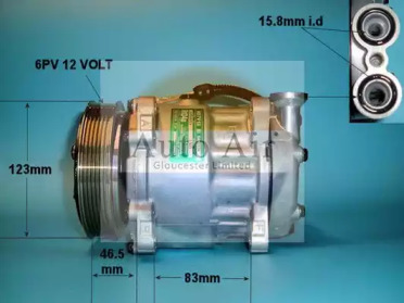 Компрессор (AUTO AIR GLOUCESTER: 14-0280)