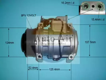 Компрессор (AUTO AIR GLOUCESTER: 14-7490R)