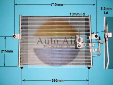 Конденсатор (AUTO AIR GLOUCESTER: 16-1158)