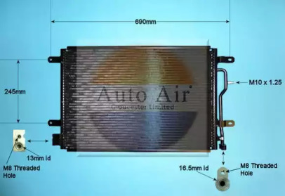 Конденсатор (AUTO AIR GLOUCESTER: 16-9692)