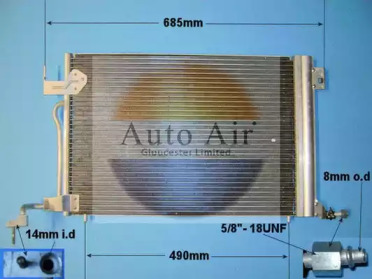 Конденсатор (AUTO AIR GLOUCESTER: 16-9678)