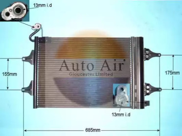 Конденсатор (AUTO AIR GLOUCESTER: 16-9569)