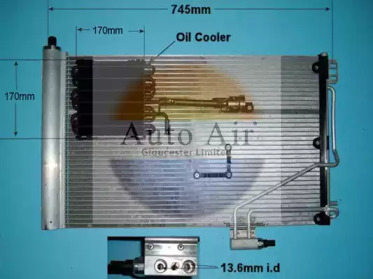 Конденсатор (AUTO AIR GLOUCESTER: 16-1210)