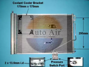 Конденсатор (AUTO AIR GLOUCESTER: 16-1210A)