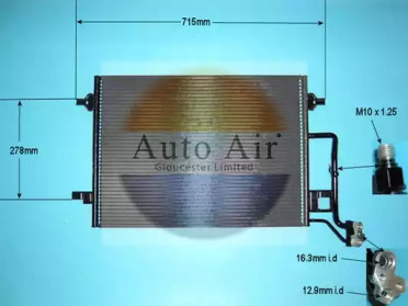 Конденсатор (AUTO AIR GLOUCESTER: 16-1033)