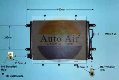 Конденсатор (AUTO AIR GLOUCESTER: 16-9700)