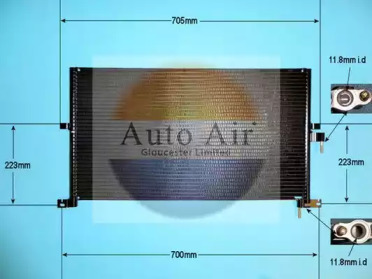 Конденсатор (AUTO AIR GLOUCESTER: 16-1172A)