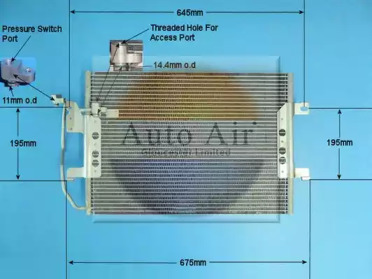 Конденсатор (AUTO AIR GLOUCESTER: 16-1332)