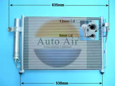 Конденсатор (AUTO AIR GLOUCESTER: 16-1004)