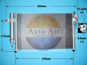 Конденсатор (AUTO AIR GLOUCESTER: 16-1056)