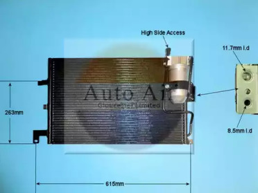 Конденсатор (AUTO AIR GLOUCESTER: 16-6016)