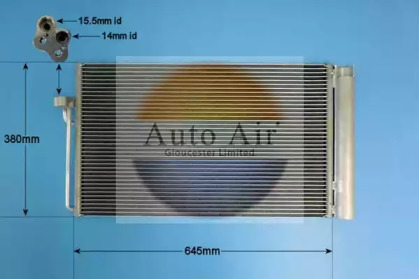 Конденсатор (AUTO AIR GLOUCESTER: 16-9638)