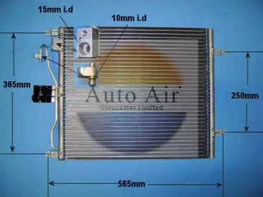 Конденсатор (AUTO AIR GLOUCESTER: 16-1415)