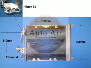 Конденсатор (AUTO AIR GLOUCESTER: 16-1048)