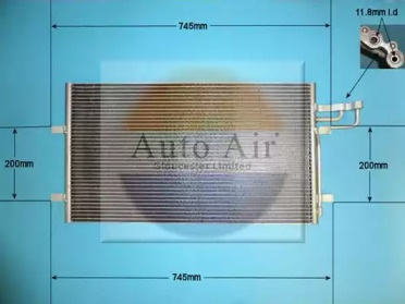 Конденсатор (AUTO AIR GLOUCESTER: 16-1311)