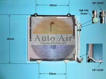 Конденсатор (AUTO AIR GLOUCESTER: 16-1204)