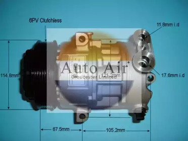 Компрессор (AUTO AIR GLOUCESTER: 14-1447R)