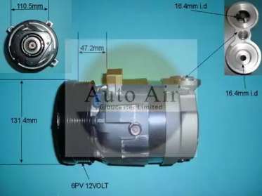 Компрессор (AUTO AIR GLOUCESTER: 14-2204)