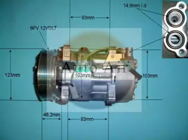 Компрессор (AUTO AIR GLOUCESTER: 14-9684)