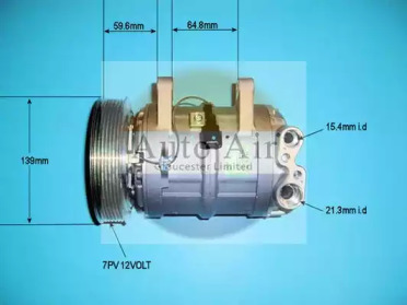 Компрессор (AUTO AIR GLOUCESTER: 14-9654)