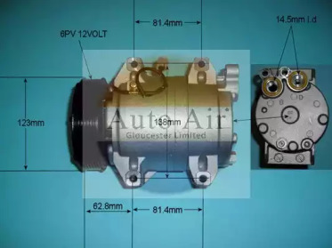 Компрессор (AUTO AIR GLOUCESTER: 14-9702P)