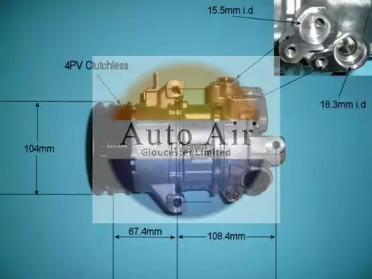 Компрессор (AUTO AIR GLOUCESTER: 14-7003)