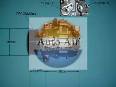 Компрессор (AUTO AIR GLOUCESTER: 14-7005)