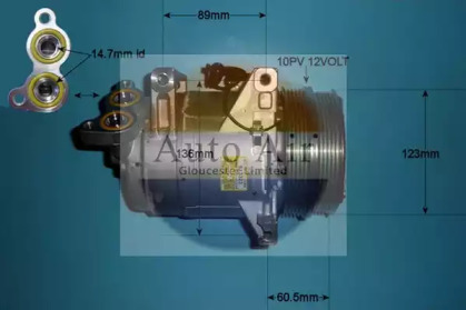 Компрессор (AUTO AIR GLOUCESTER: 14-1000)