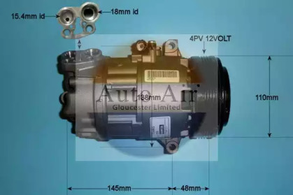 Компрессор (AUTO AIR GLOUCESTER: 14-1146R)