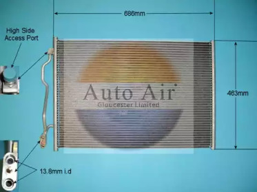 Конденсатор (AUTO AIR GLOUCESTER: 16-9982)