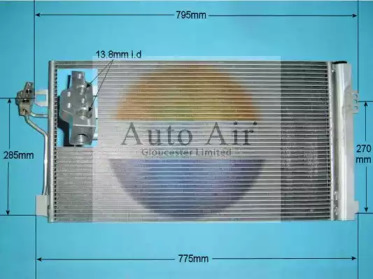 Конденсатор (AUTO AIR GLOUCESTER: 16-8916)