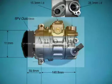 Компрессор (AUTO AIR GLOUCESTER: 14-9698P)