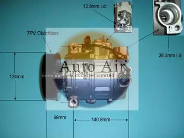 Компрессор (AUTO AIR GLOUCESTER: 14-7006)