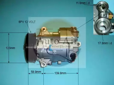 Компрессор (AUTO AIR GLOUCESTER: 14-9742)