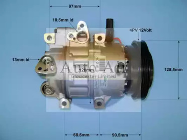 Компрессор (AUTO AIR GLOUCESTER: 14-1457)