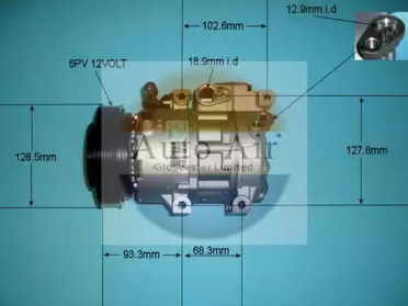 Компрессор (AUTO AIR GLOUCESTER: 14-1458)